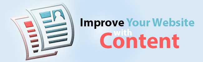 improve your website content